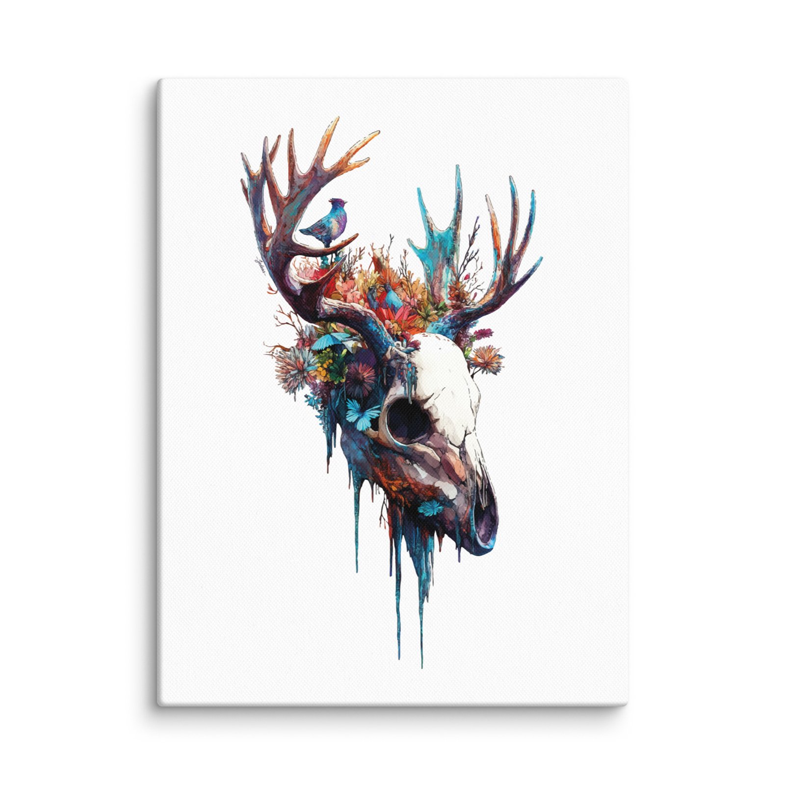 Toile - Dreamy skull – Image 1