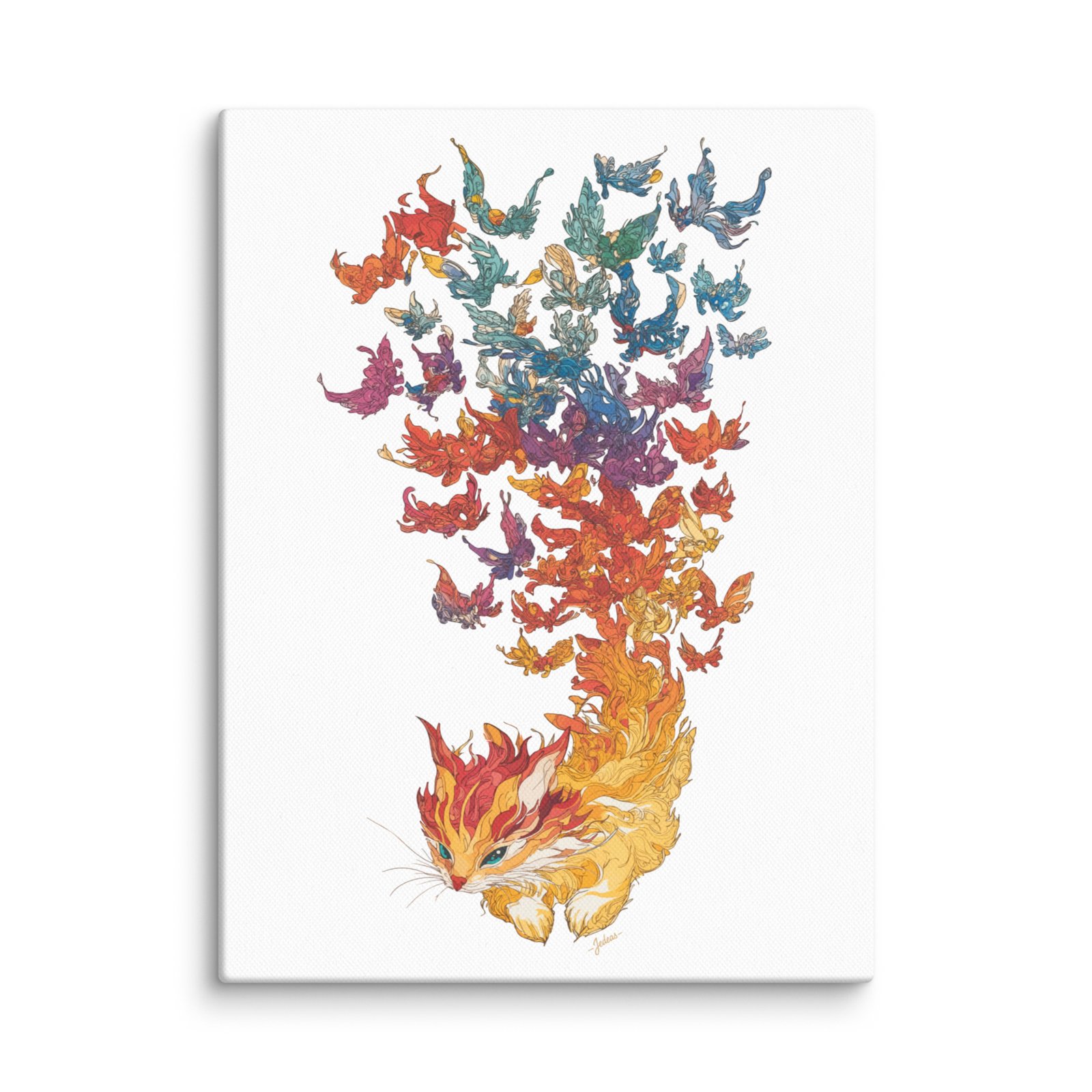 Toile - Magic cat – Image 1