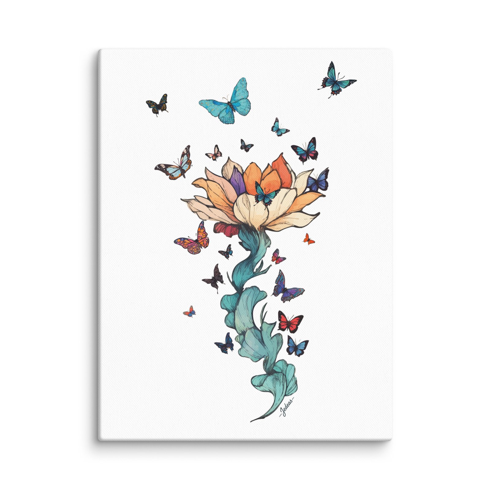 Toile - butterfly – Image 1