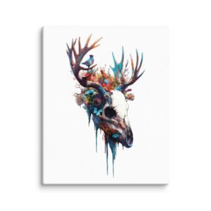 Petite toile - Dreamy skull
