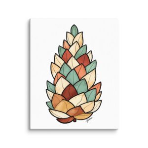 Petite toile - Dreamy Pine Cone