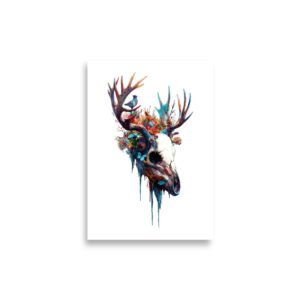 Petit poster - Dreamy skull