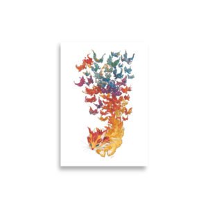 Petit poster - Magic cat