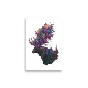 Petit poster - deer