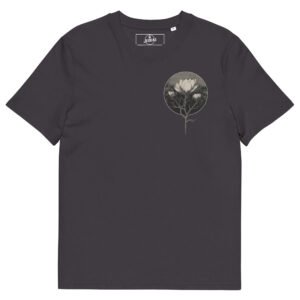 T-shirt unisexe coton bio - Dark flower