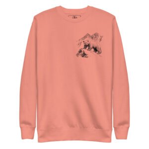 Sweatshirt unisex - black bear