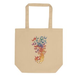 Tote Bag coton bio - Magic cat