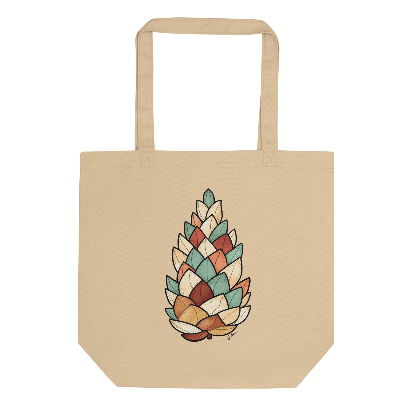 Tote Bag coton bio - Dreamy Pine Cone – Image 1
