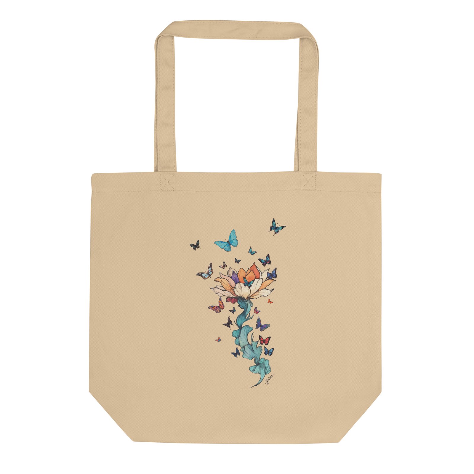 Tote Bag coton bio - papillon – Image 1