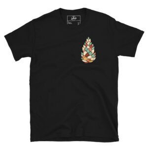 T-shirt unisex - Dreamy Pine Cone – Image 2