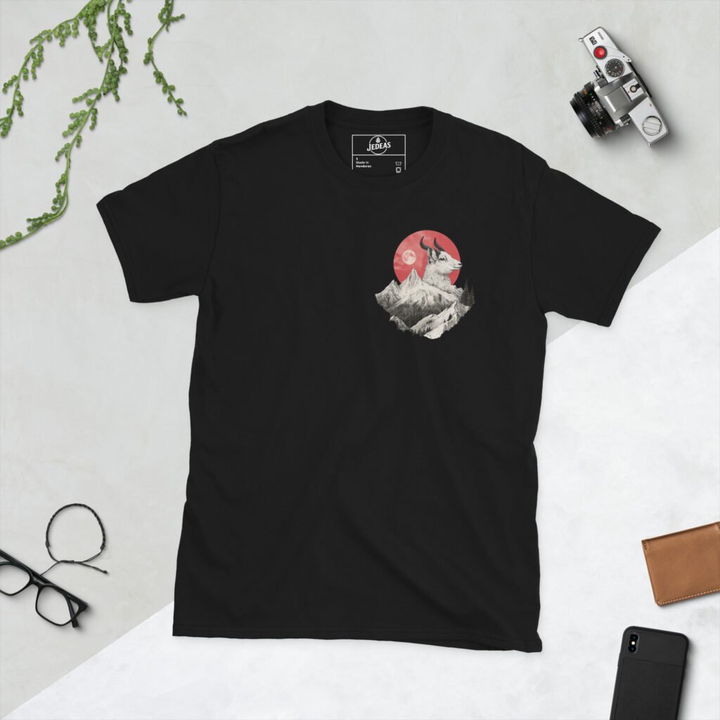 T-shirt unisex - mountain goat