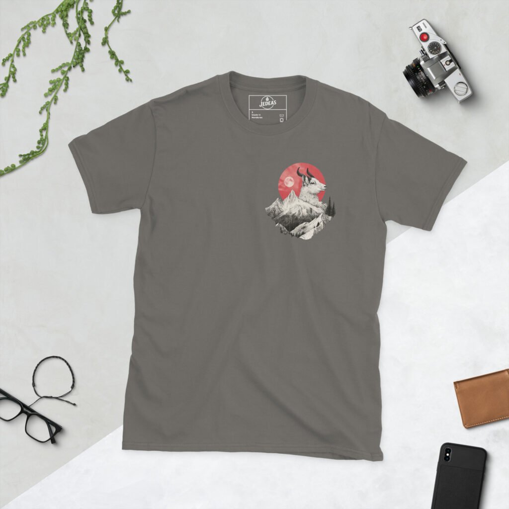 T-shirt unisex - mountain goat