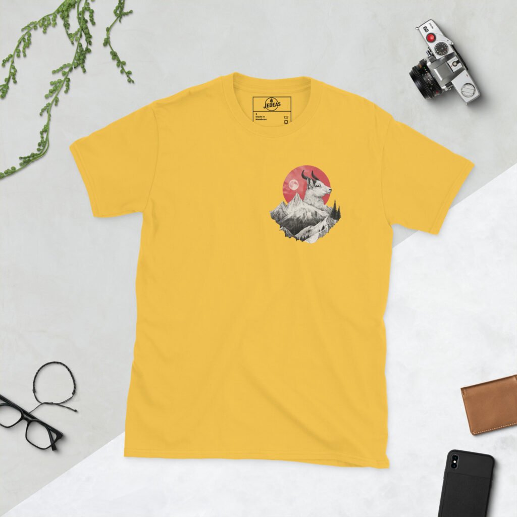 T-shirt unisex - mountain goat