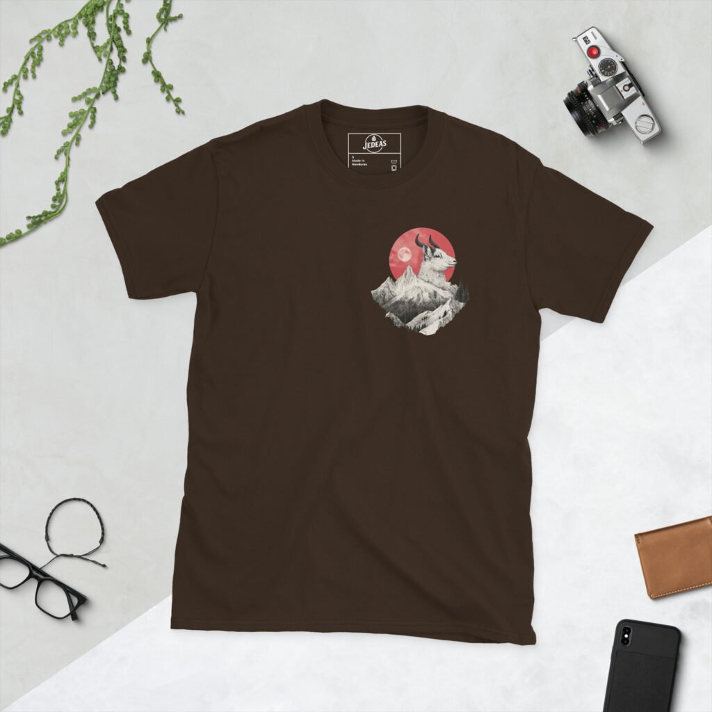T-shirt unisex - mountain goat