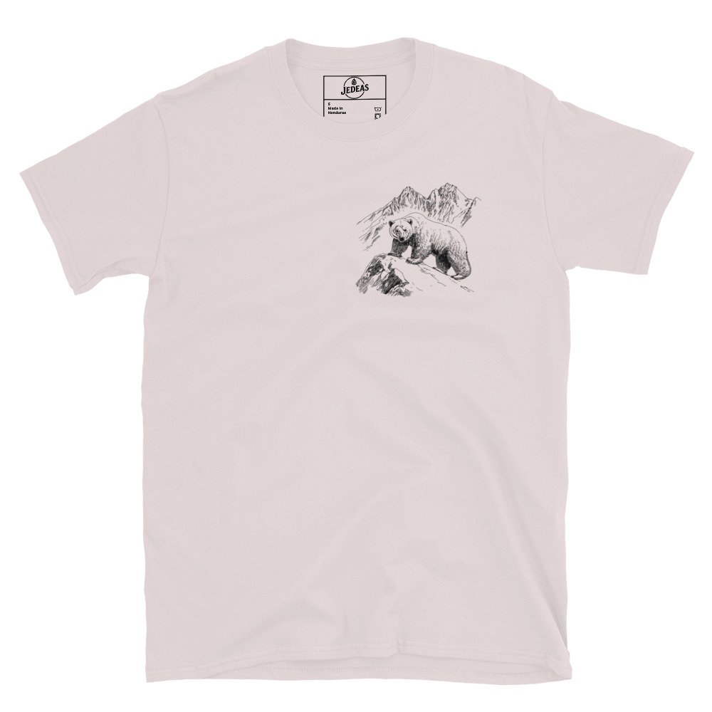 T-shirt unisex - black bear – Image 11