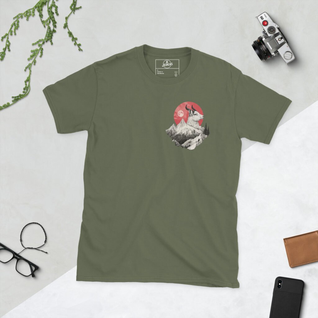 T-shirt unisex - mountain goat