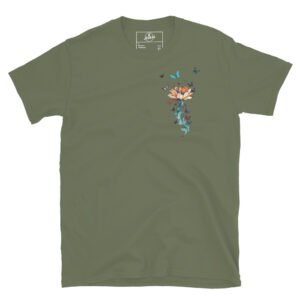 T-shirt unisex - papillon