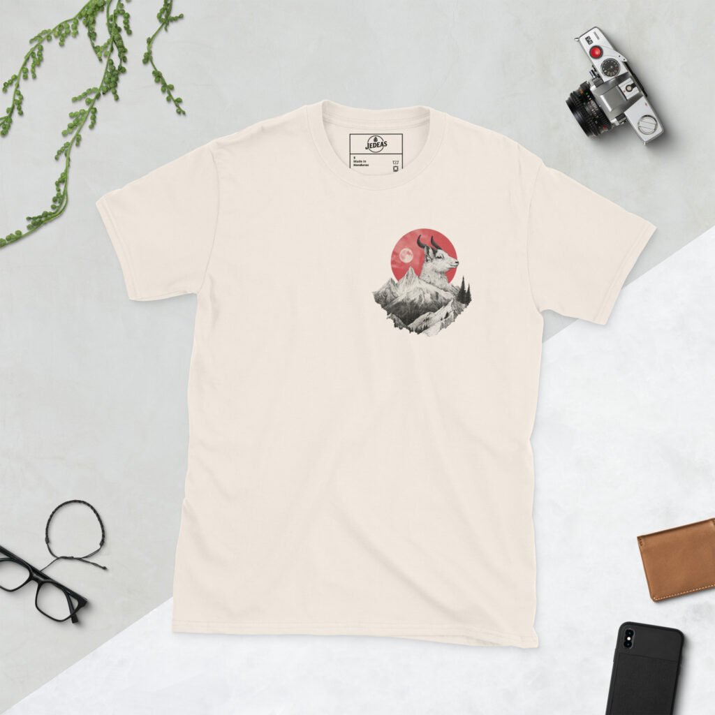 T-shirt unisex - mountain goat