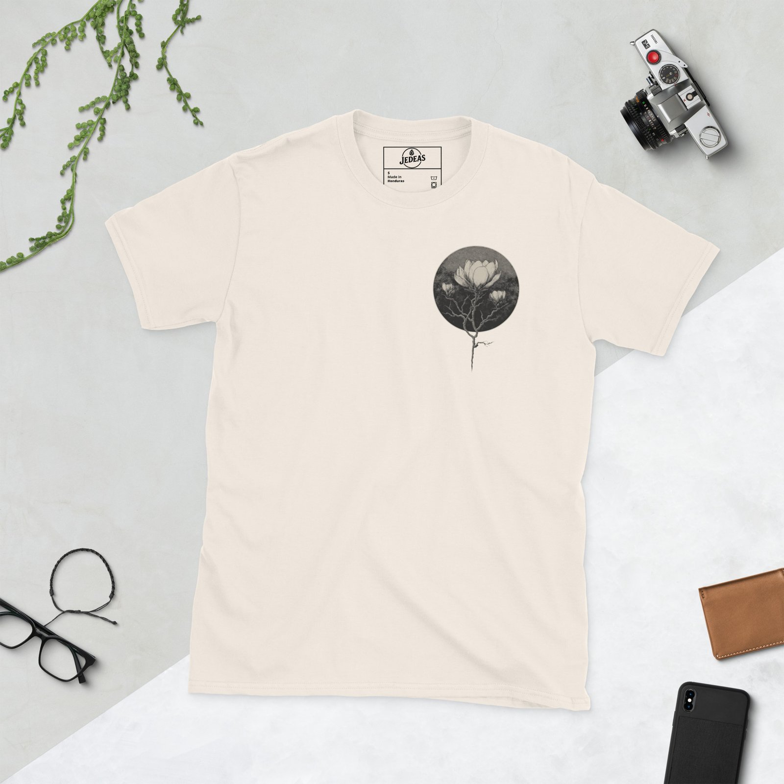 T-shirt unisex - Dark flower – Image 18