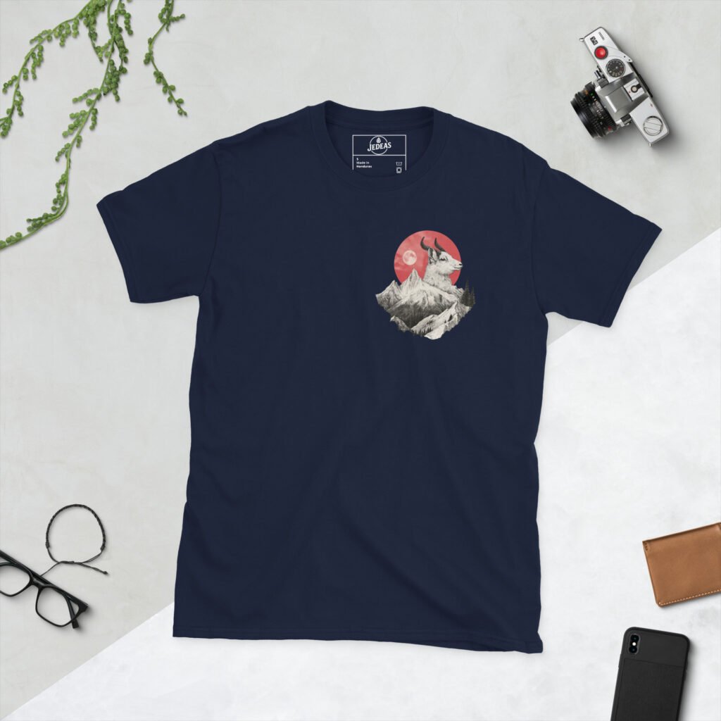 T-shirt unisex - mountain goat