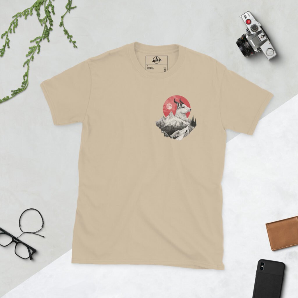 T-shirt unisex - mountain goat
