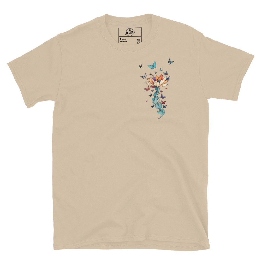 T-shirt unisex - papillon – Image 5