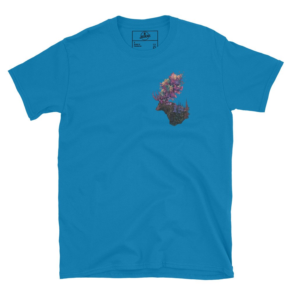 T-shirt unisex - cerf – Image 3