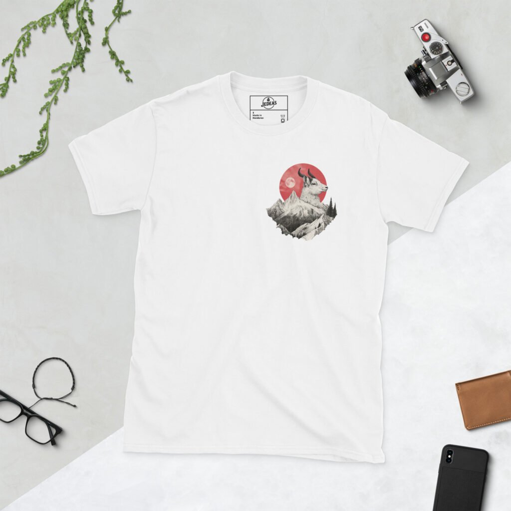 T-shirt unisex - mountain goat