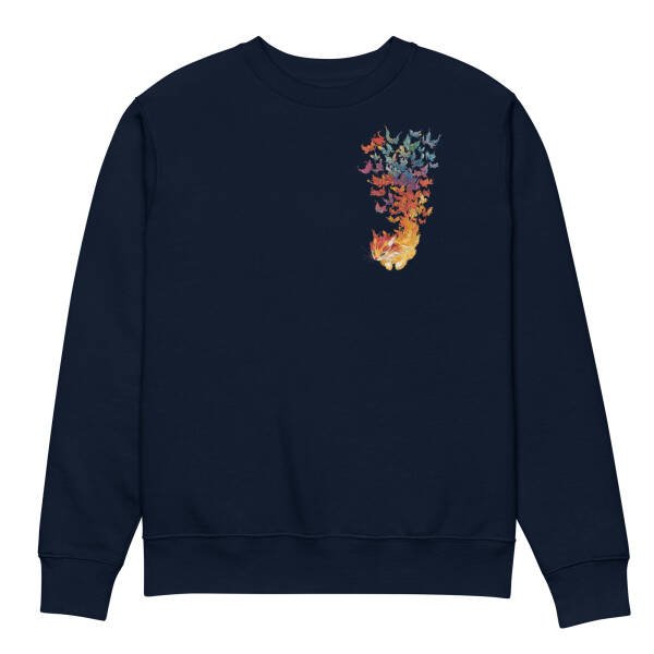sweatshirt unisex coton bio - Magic cat