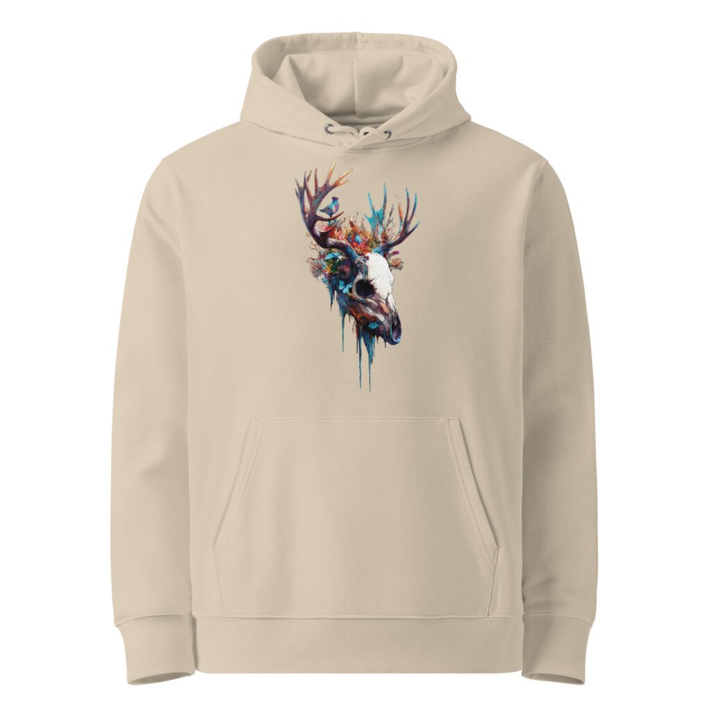 Sweat unisex coton bio - Dreamy skull