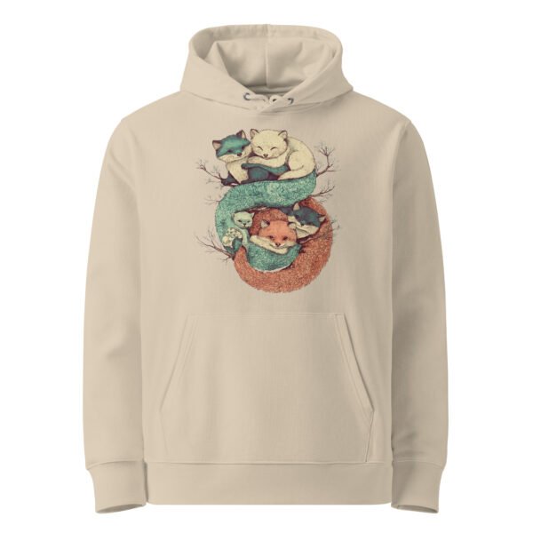Sweat unisex coton bio - Cuddling fox