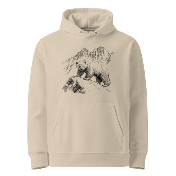 Sweat unisex coton bio - black bear