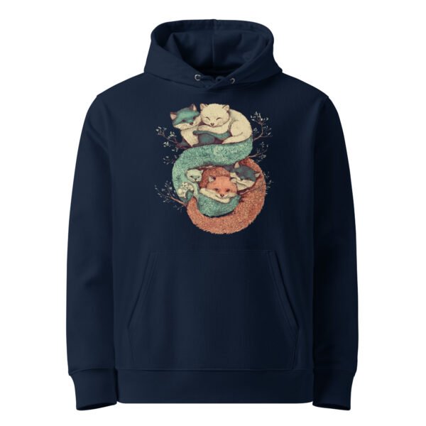 Sweat unisex coton bio - Cuddling fox