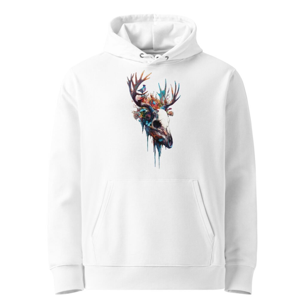 Sweat unisex coton bio - Dreamy skull