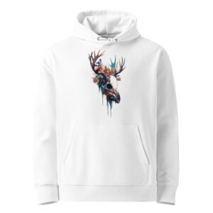 Sweat unisex coton bio - Dreamy skull – Image 9