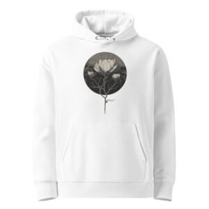 Sweat unisex coton bio - Dark flower – Image 5