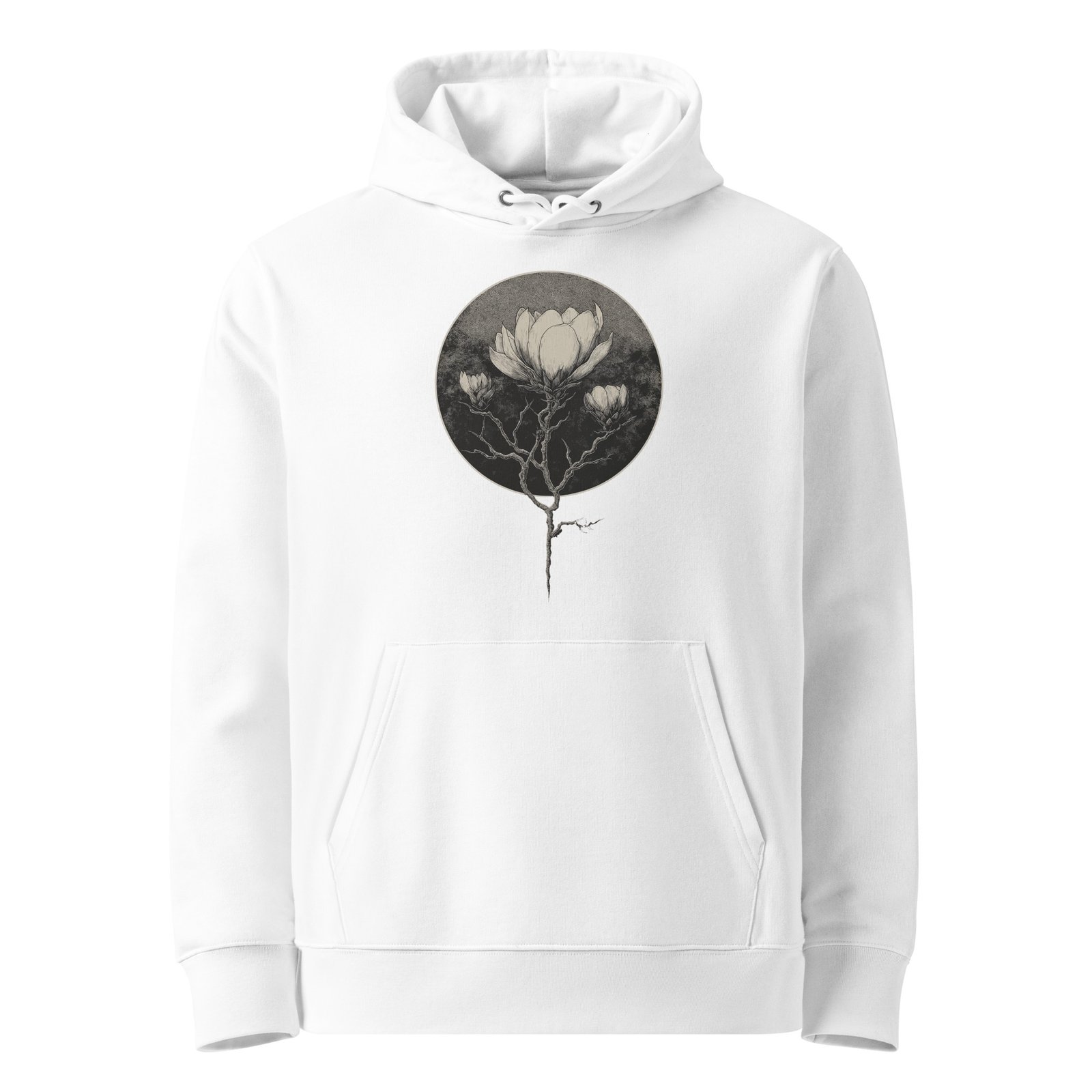 Sweat unisex coton bio - Dark flower – Image 5
