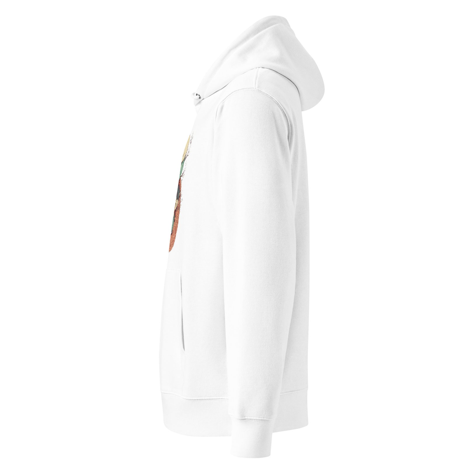 Sweat unisex coton bio - Cuddling fox – Image 15