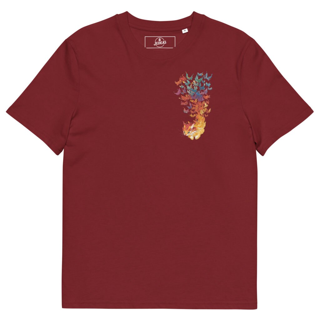 T-shirt unisex coton bio - Magic cat