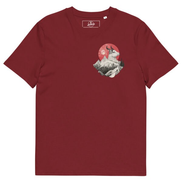 T-shirt unisex coton bio - Mountain goat
