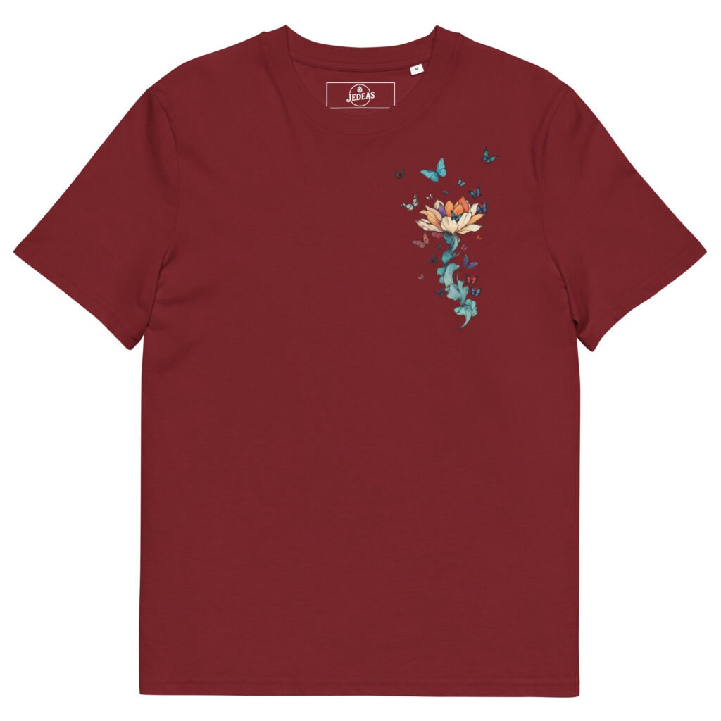 T-shirt unisex coton bio - papillon