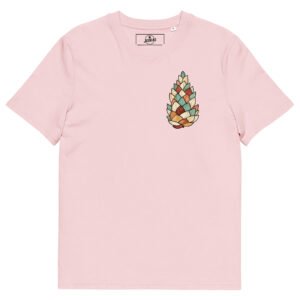 T-shirt unisex coton bio - Dreamy Pine Cone – Image 11