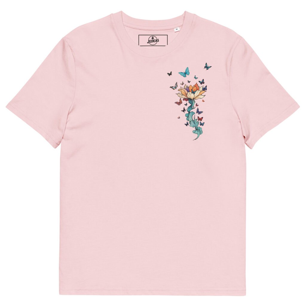 T-shirt unisex coton bio - papillon