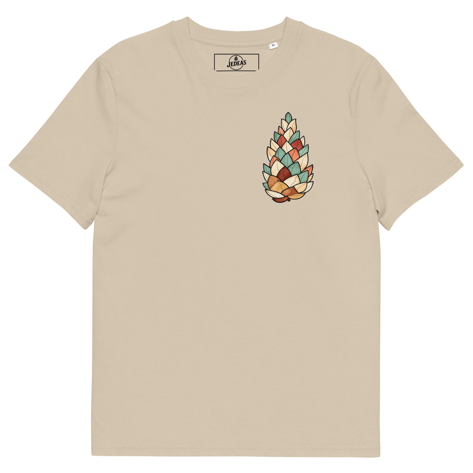 T-shirt unisex coton bio - Dreamy Pine Cone – Image 9