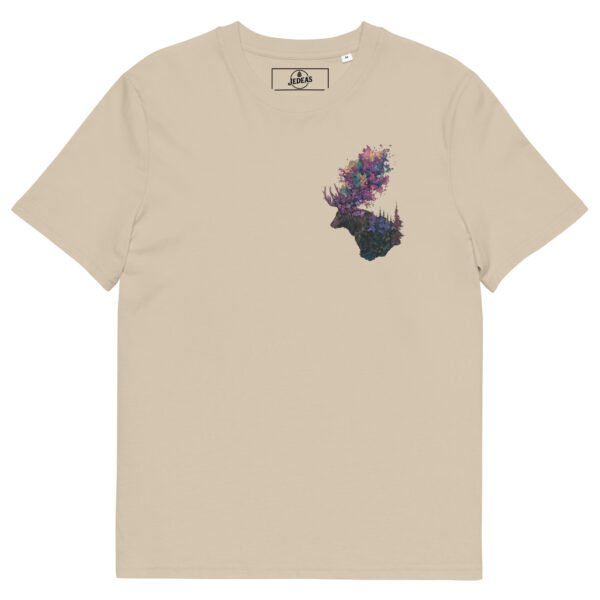 T-shirt unisex coton bio - cerf