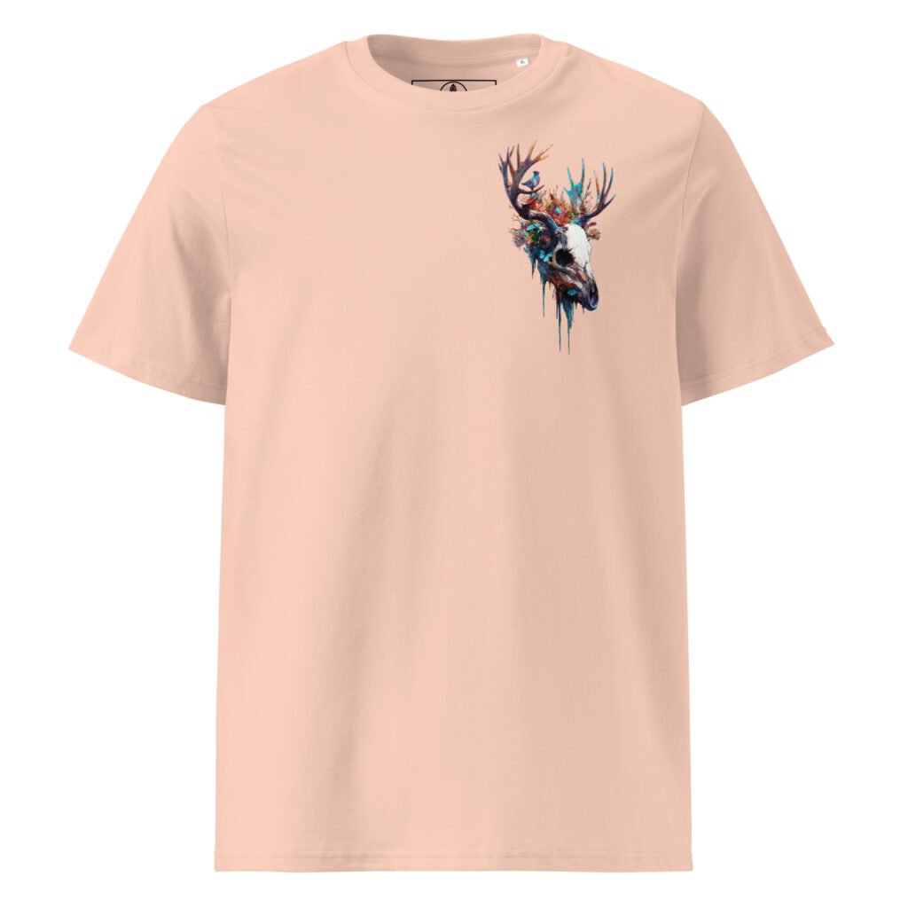 T-shirt unisex coton bio - Dreamy skull