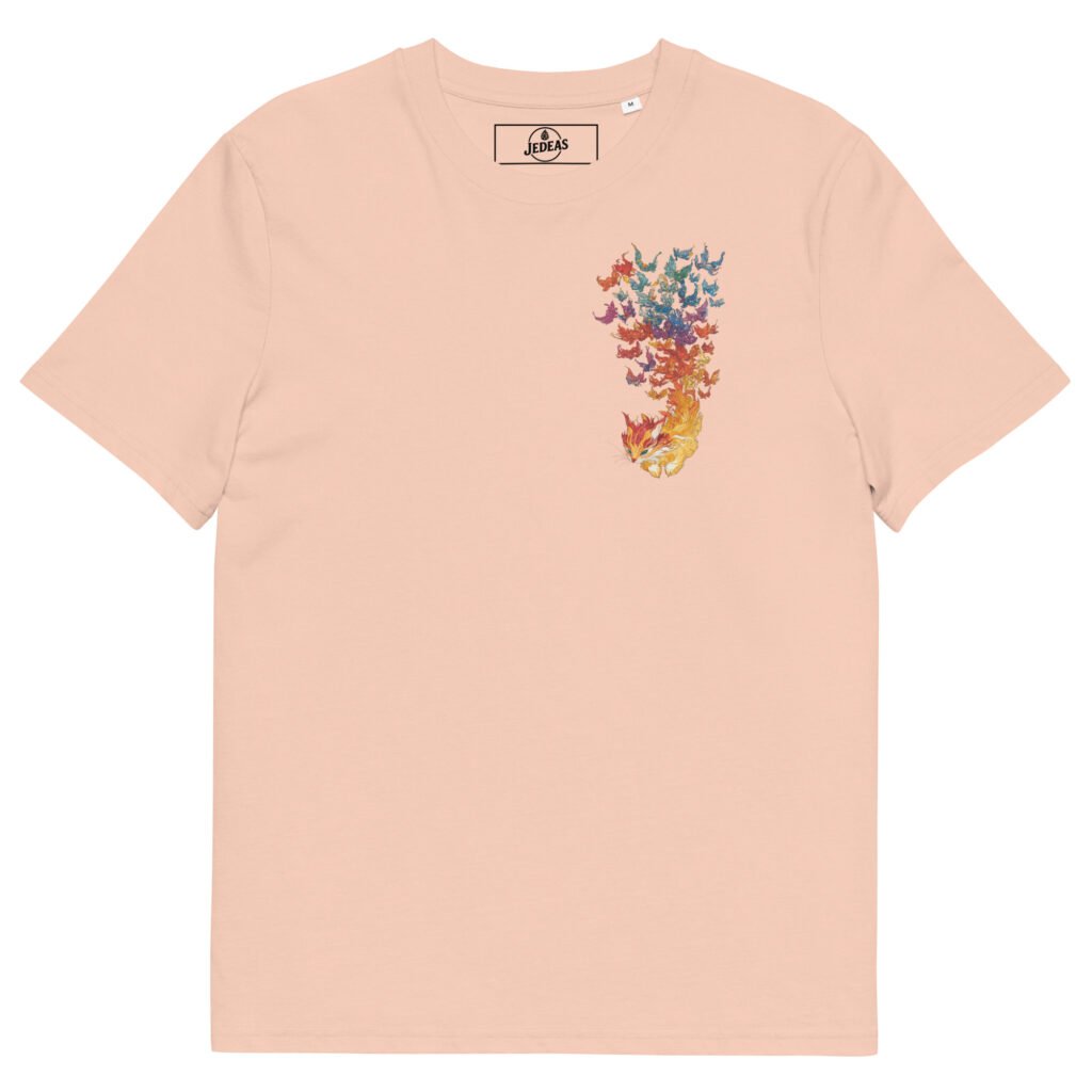 T-shirt unisex coton bio - Magic cat