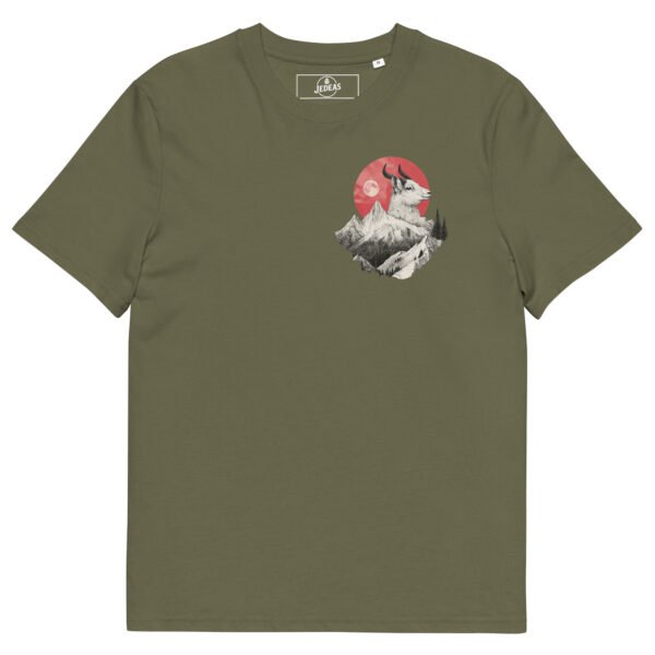 T-shirt unisex coton bio - Mountain goat