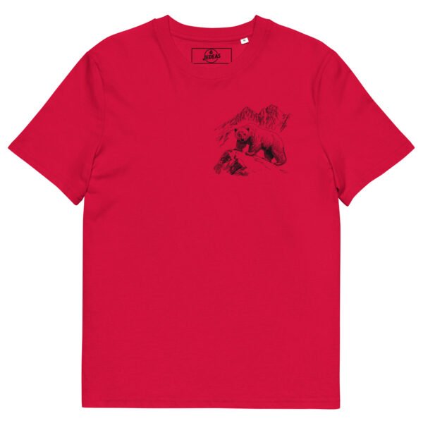 T-shirt unisex coton bio - black bear