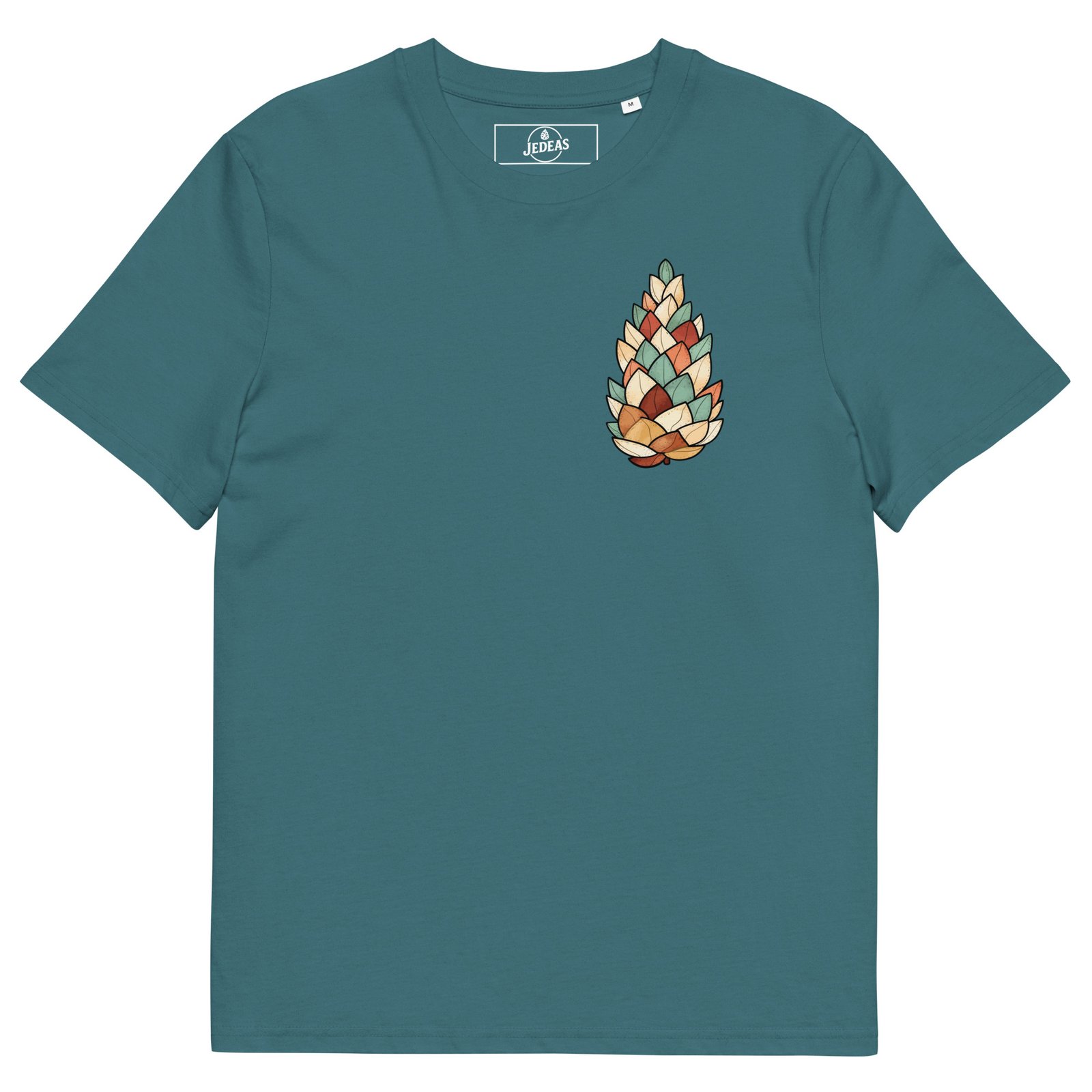 T-shirt unisex coton bio - Dreamy Pine Cone – Image 5